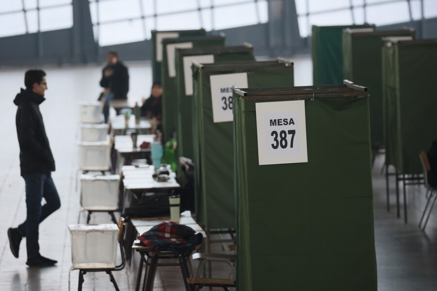 Mesas de votación en elecciones