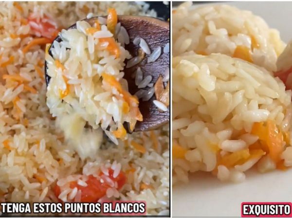 Joven muestra técnica para cocinar arroz usando solo 5 minutos de gas