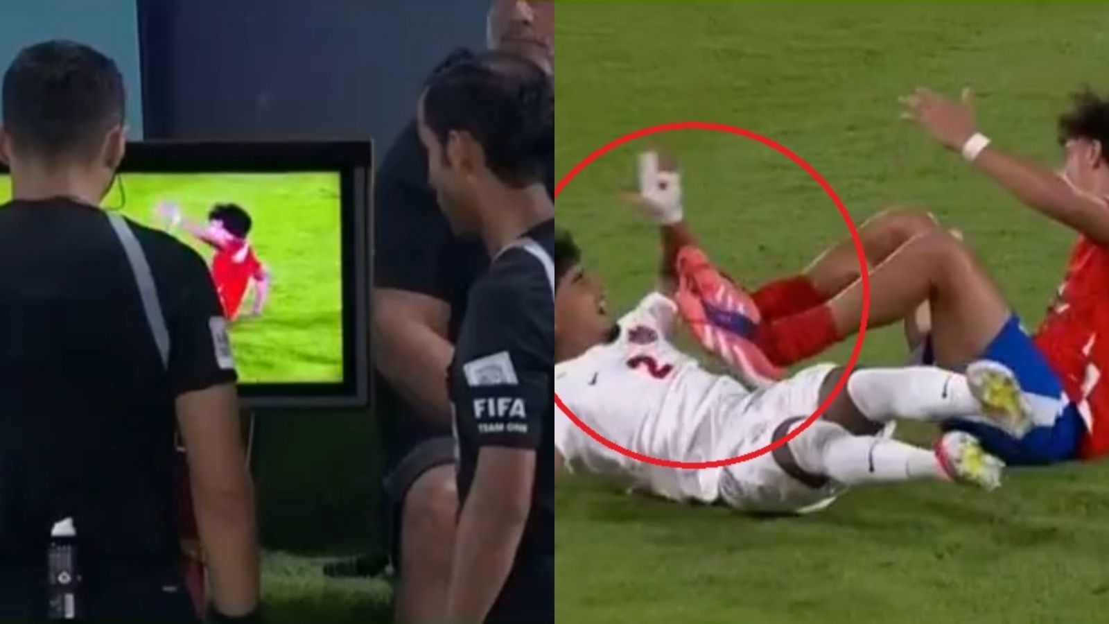 Zidane Yáñez fue expulsado en el duelo decisivo ante Canadá en el Mundial Sub 17