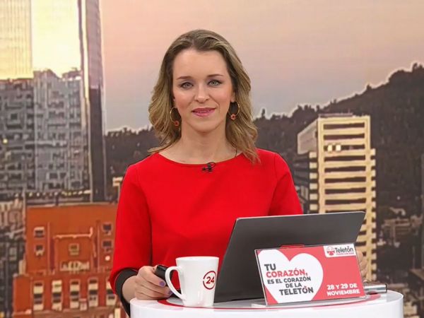 Carla Zunino en 24 Horas Tu Mañana.