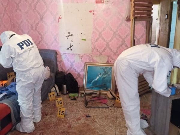 Tres hombres fueron acribillados dentro de departamento en Quillota