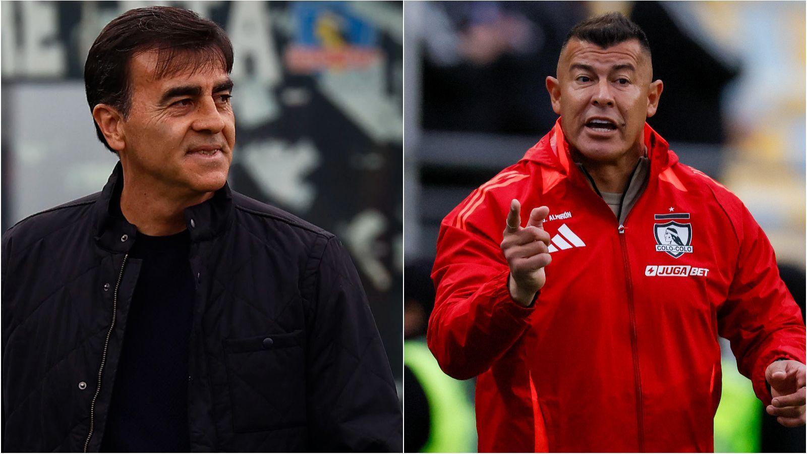 Gustavo Quinteros y Jorge Almirón, extécnicos de Colo Colo