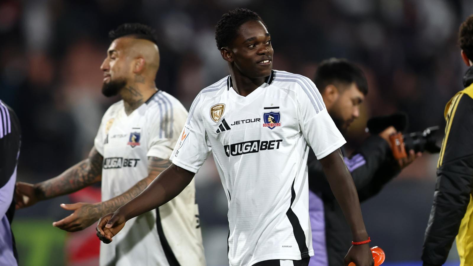 Manley Clerveaux tras jugar ante Deportes Iquique por Colo Colo