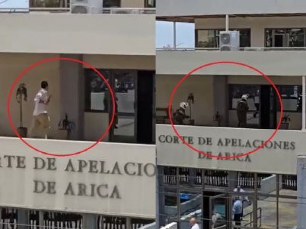 Hombre apuñaló a administrador de Corte de Arica