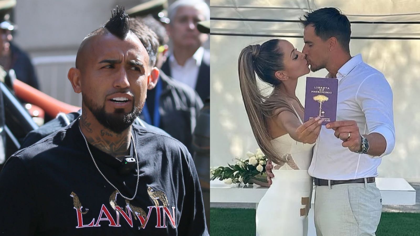 Arturo Vidal y el fallido matrimonio de Camilo Huerta con Marite Matus