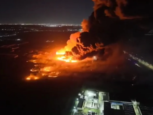 Explosión en Ezeiza