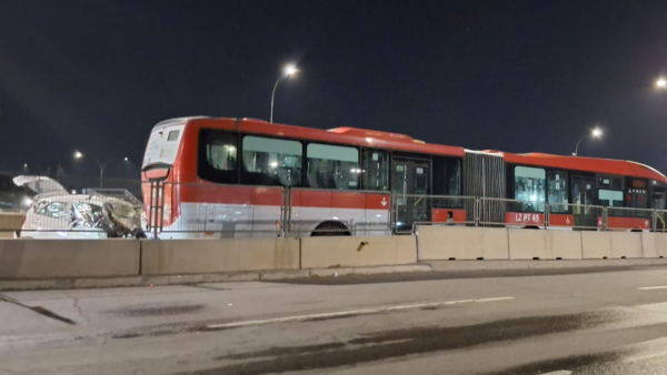 Accidente en Autopista Central