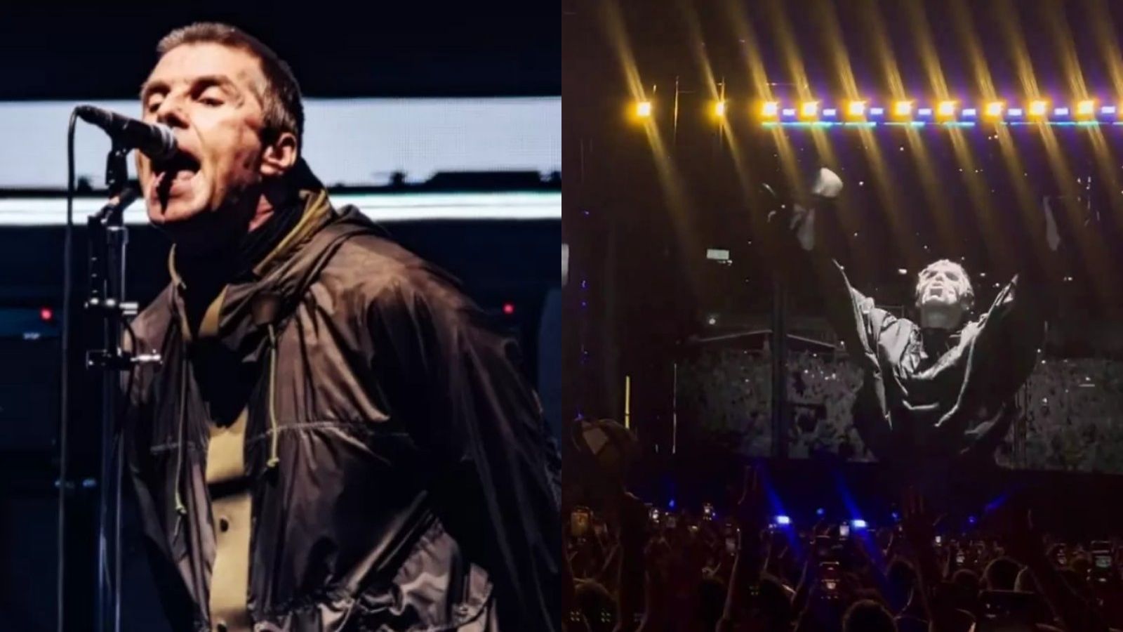 Oasis rindió un homenaje a Diego Maradona durante su concierto en Buenos Aires