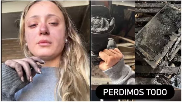 Argentina provoca incendio tras hacer un sahumerio