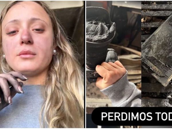 Argentina provoca incendio tras hacer un sahumerio