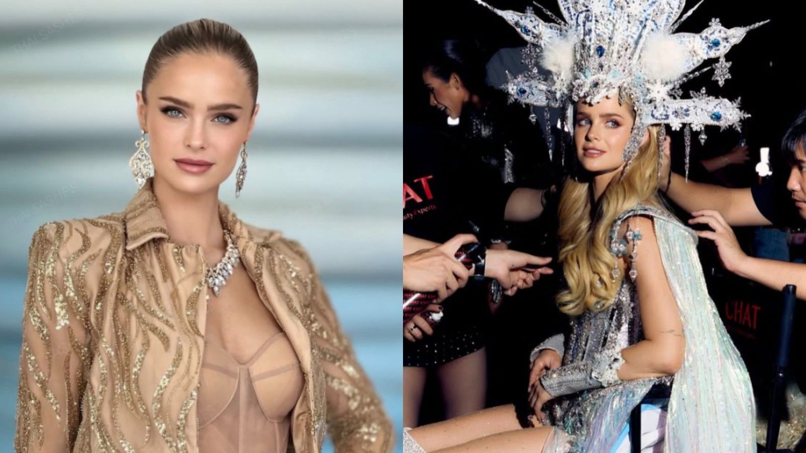 Torres del Paine: el traje típico de Inna Moll en Miss Universo