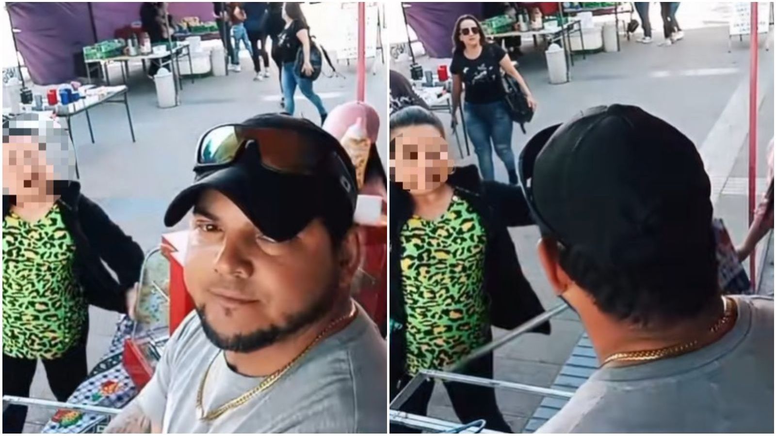 Mujer agredió a emprendedor venezolano