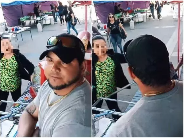 Mujer agredió a emprendedor venezolano