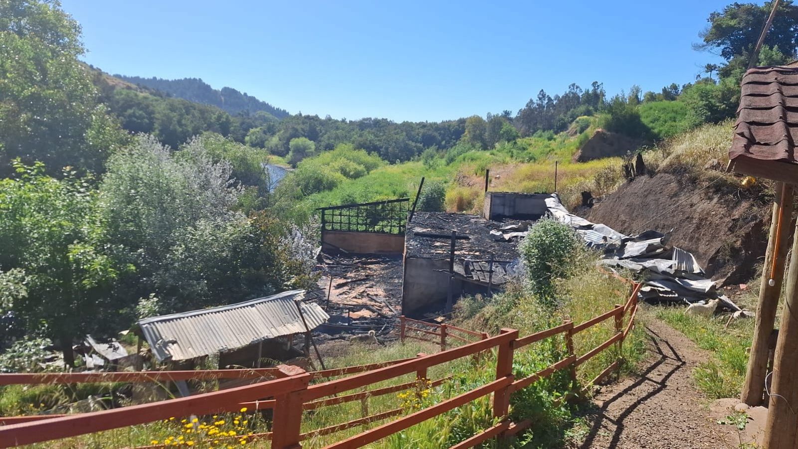 La Araucanía quema de viviendas