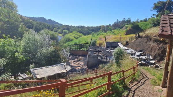 La Araucanía quema de viviendas