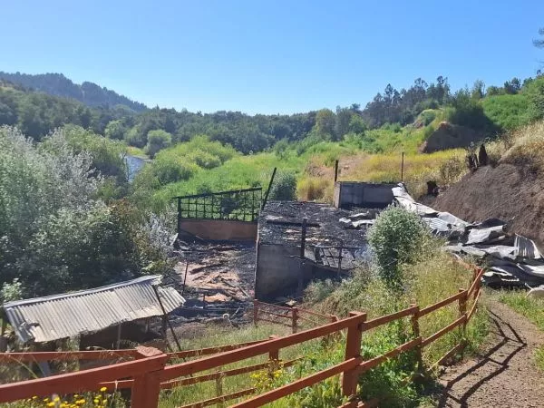 La Araucanía quema de viviendas