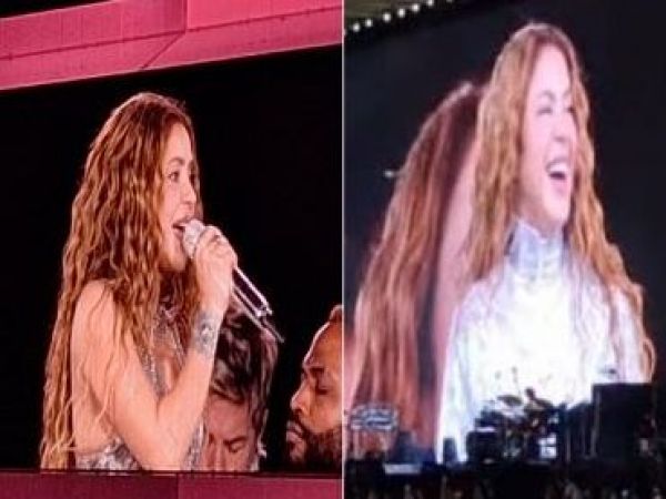Shakira en el Parque Estadio Nacional
