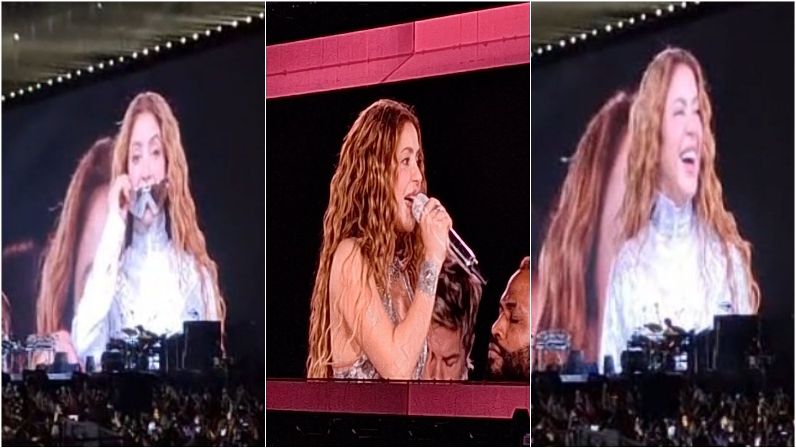 Shakira en el Parque Estadio Nacional