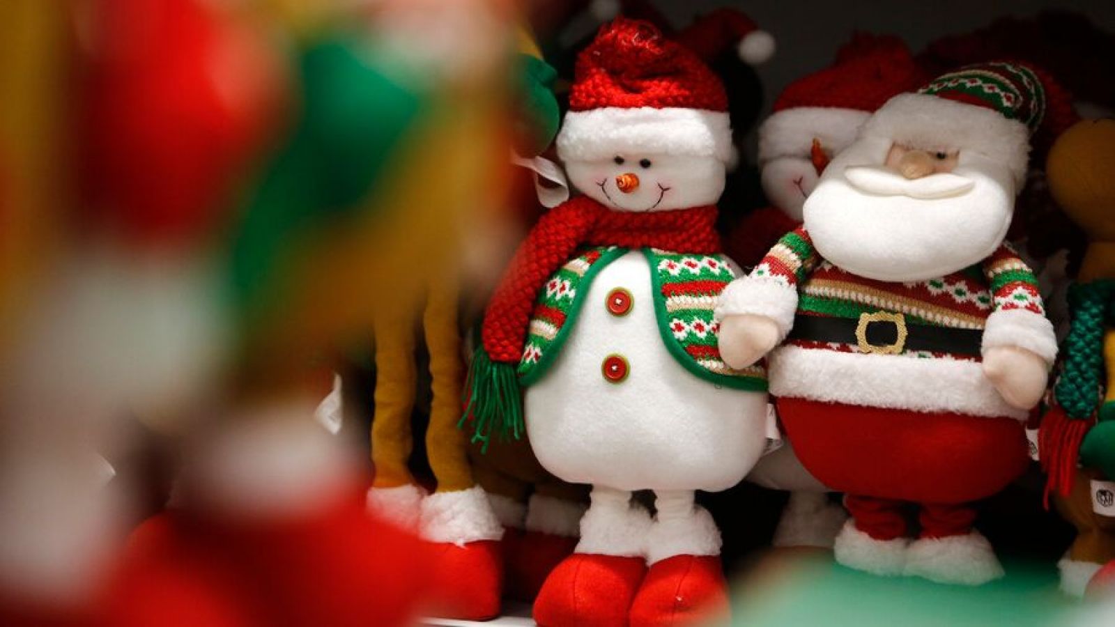 Decoraciones navideñas. Foto referencial feriados de diciembre en Chile 2025