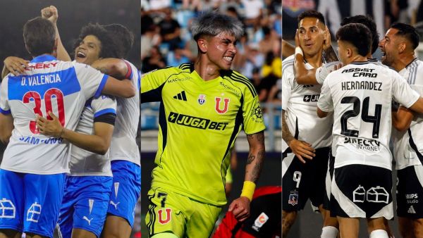 UC, la U y Colo Colo se encuentran en zona de clasificación