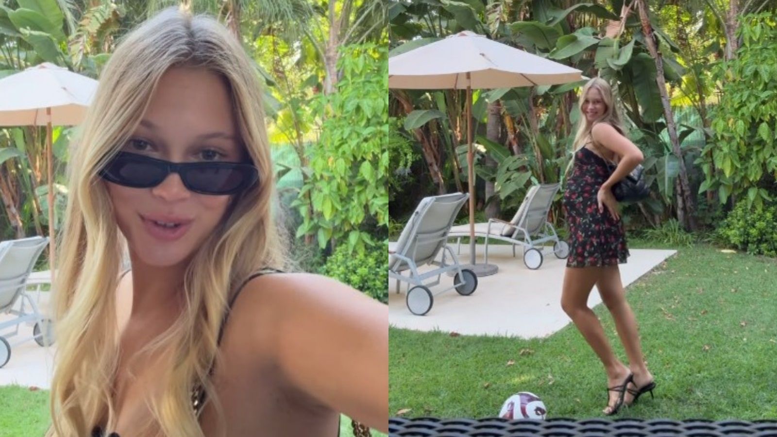 La novia de Alexis Sánchez, Alexandra Litvinova, publicó un nuevo registro sobre su embarazo