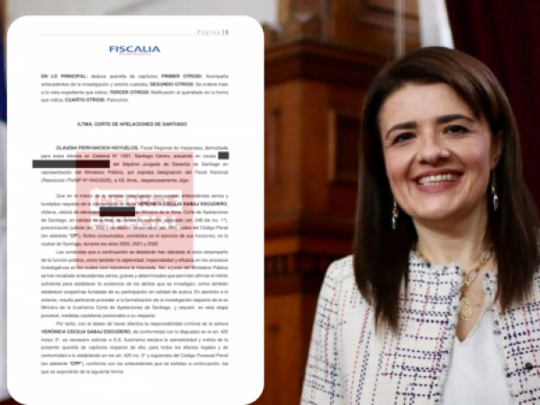 La hora de Verónica Sabaj: Fiscalía se querella contra exjueza y solicita su desafuero ante la justicia