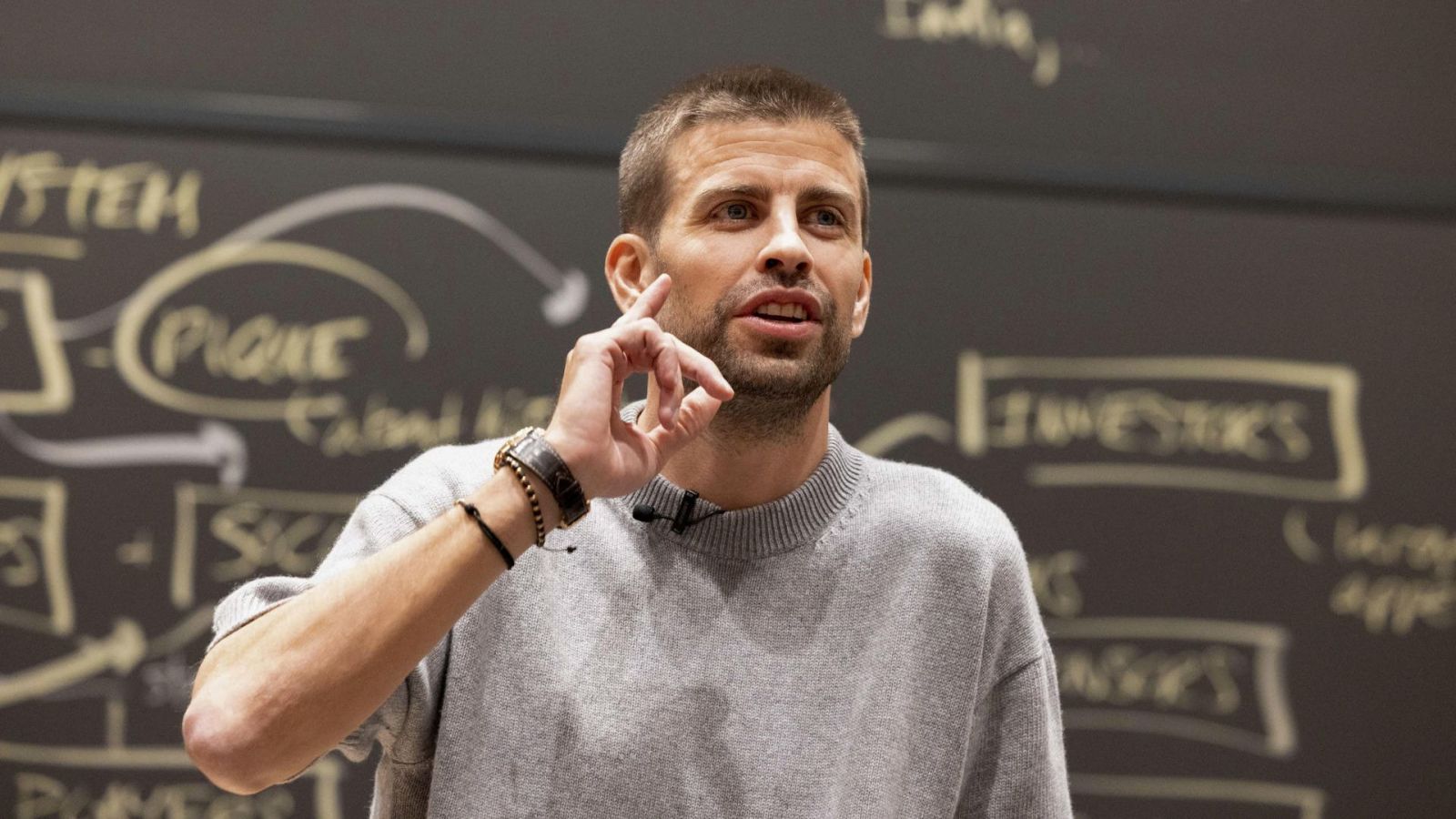 Gerard Piqué debutó como profesor en Harvard analizando el fenómeno de la Kings League