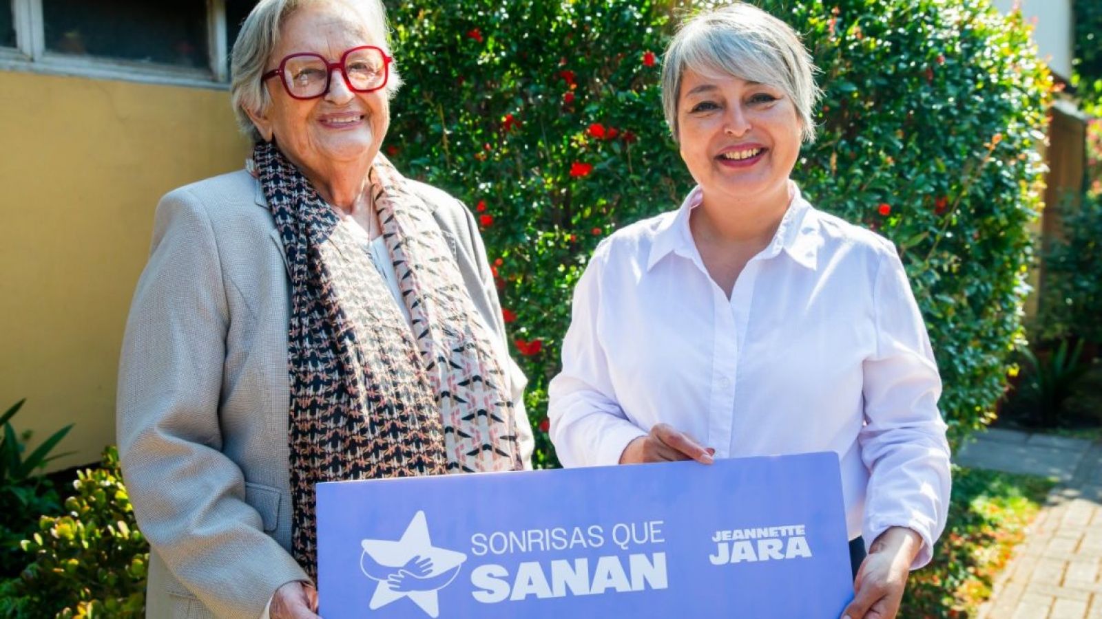 Jeannette Jara se reunió con la ex primera dama Luisa Durán