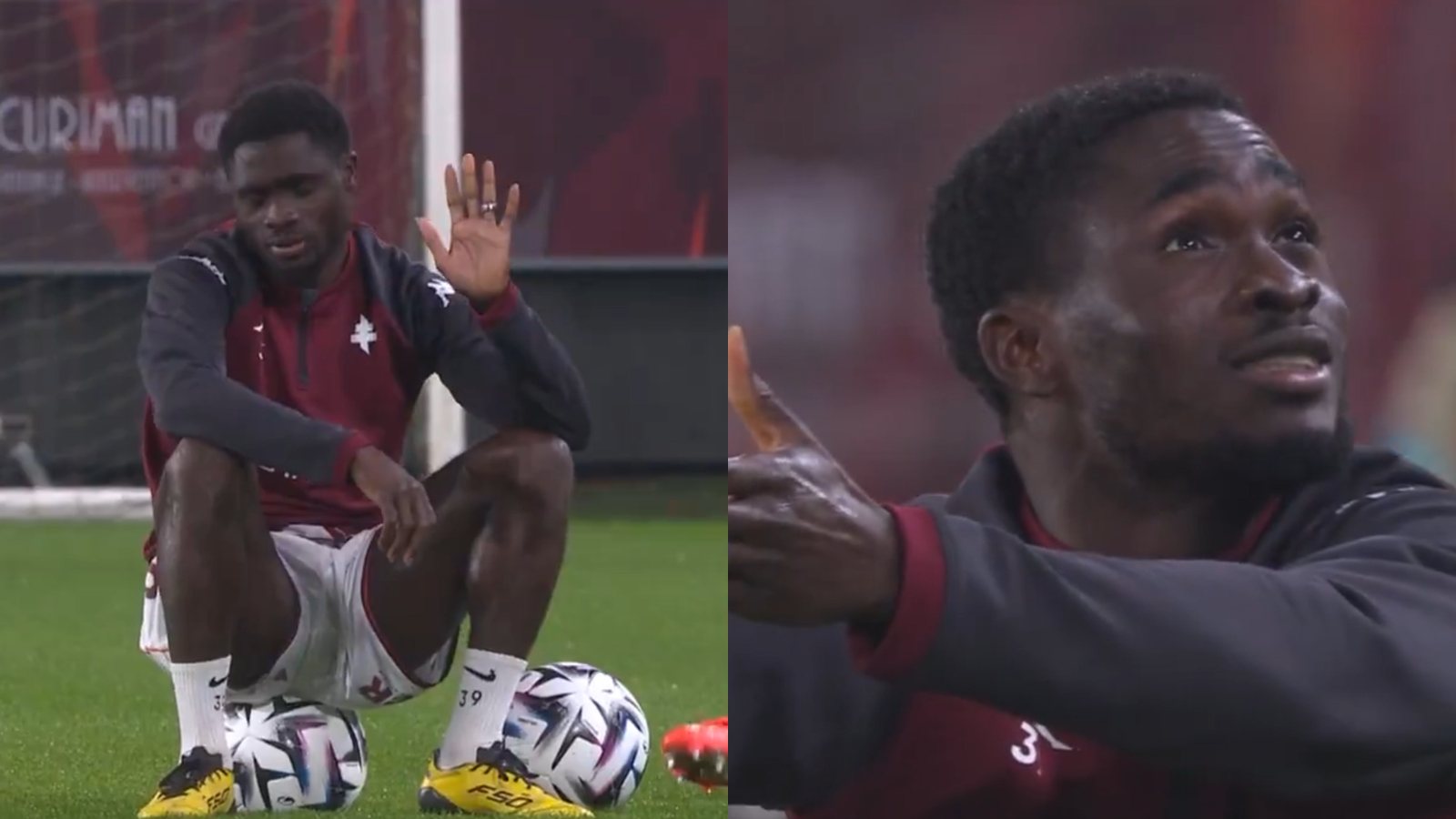 Koffi Kouao se negó a realizar calentamiento tras enterarse que no sería titular