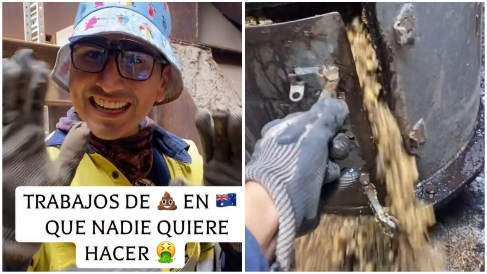 Chileno revela cuanto gana limpiando excremento en Australia