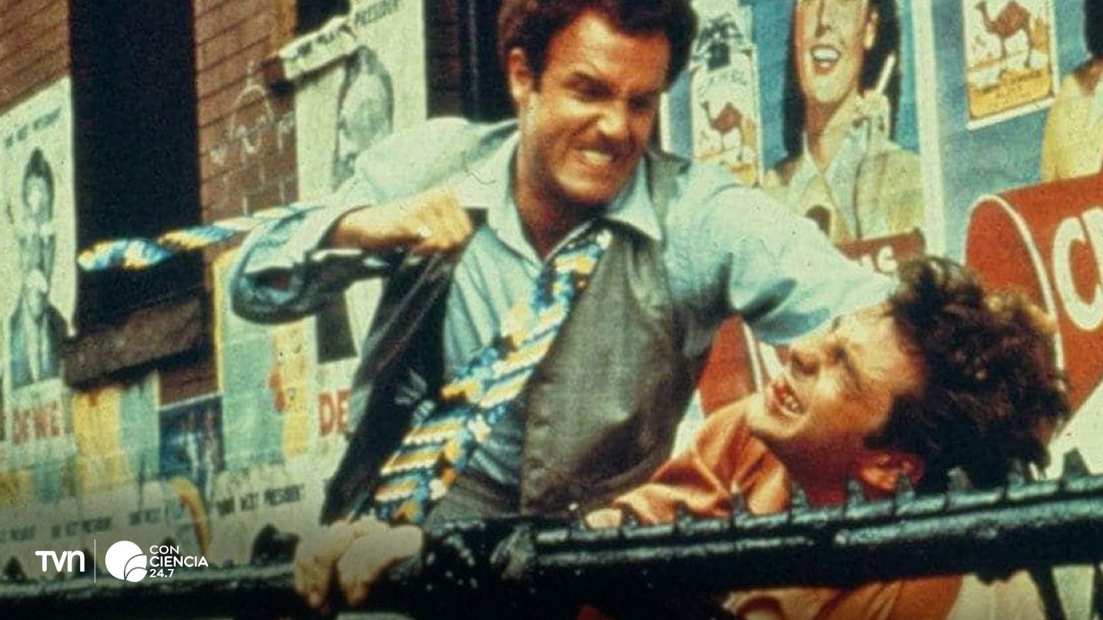 Una escena dolorosa en una pantalla. El Padrino.