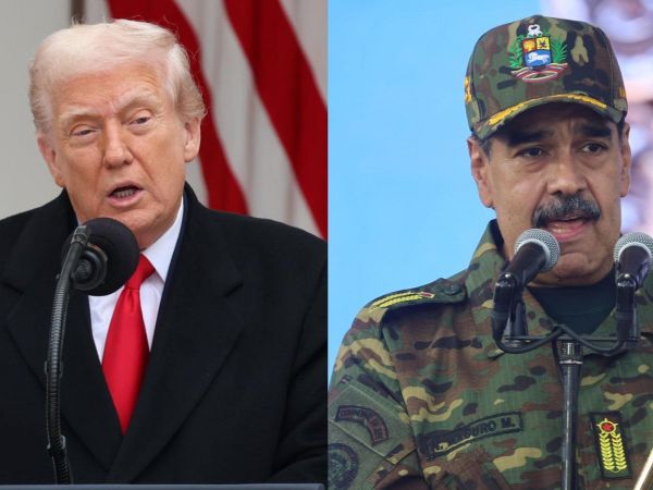 Donald Trump y Nicolás Maduro