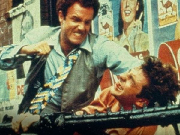 Una escena dolorosa en una pantalla. El Padrino.