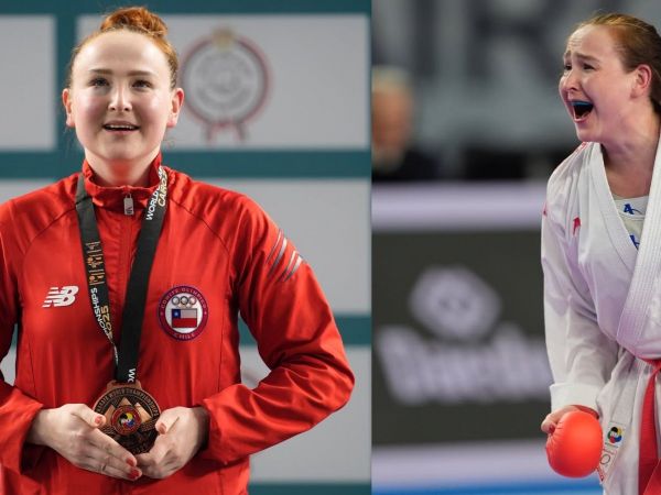Anastasia Velozo consiguió una histórica medalla de bronce en Mundial de Karate
