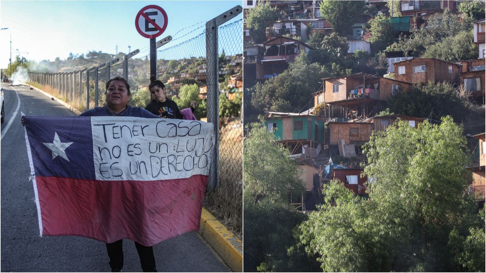 Quebrada Las Zorras: Incidentes y protestas marcan desalojo en Cerro 18 de Lo Barnechea