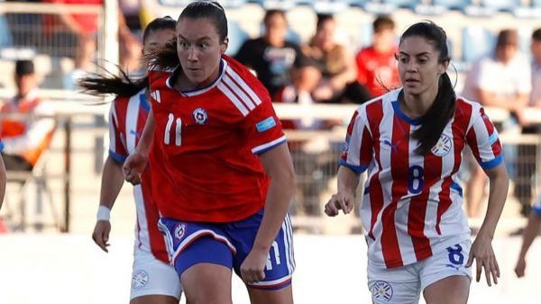 La Selección Chilena contra Paraguay en la Liga de Naciones de Conmebol