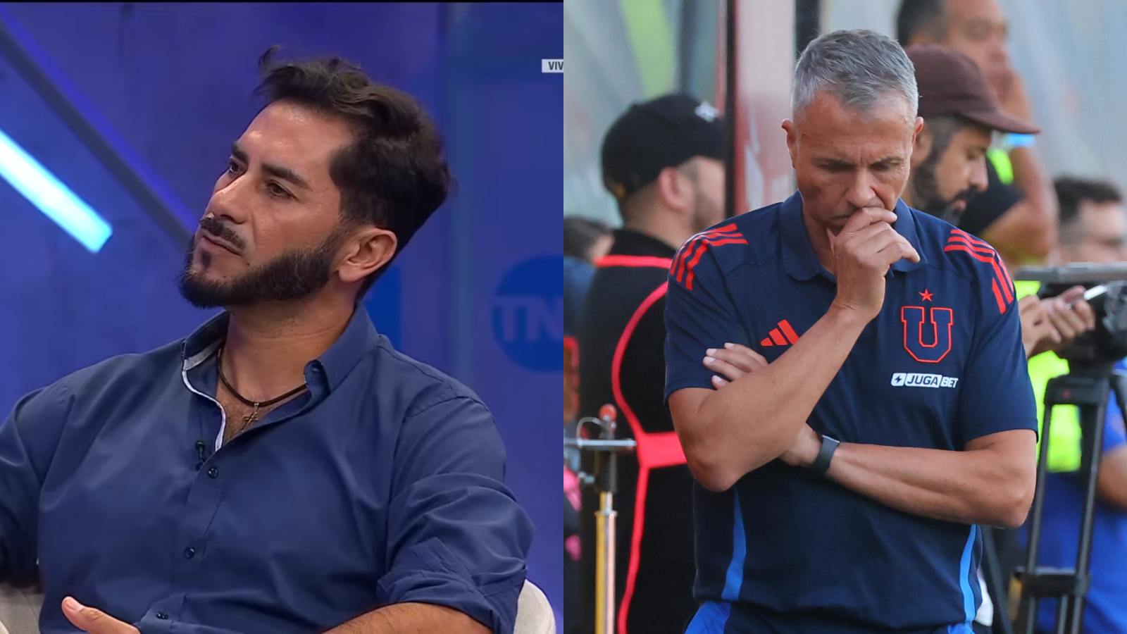 Johnny Herrera y Gustavo Álvarez