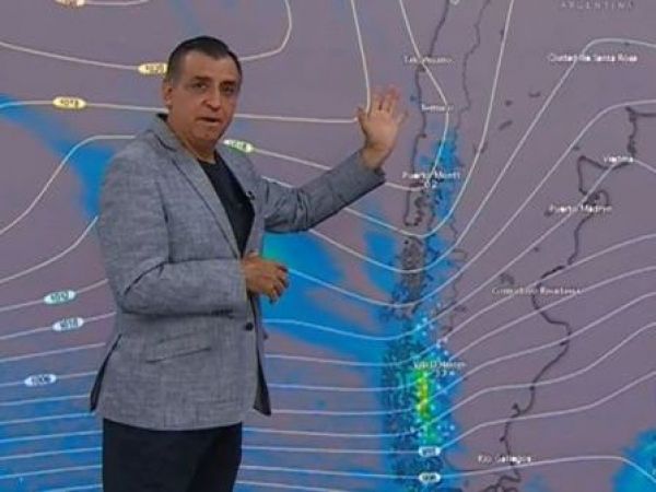 Pronóstico de el tiempo en Santiago con Iván Torres de TV Tiempo