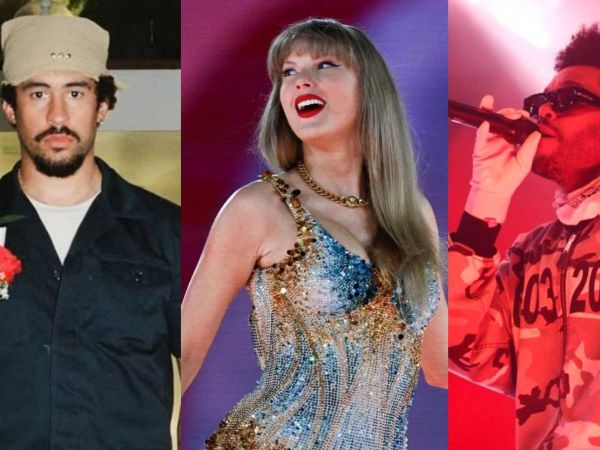 Bad Bunny, Taylor Swift y The Weeknd