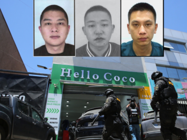El tridente de la mafia china que cayó en la 