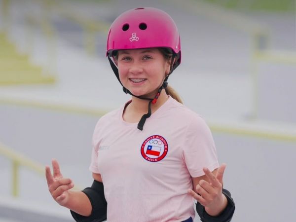 Skater Ignacia Muñoz entrega inédito oro a Chile en los Juegos Bolivarianos