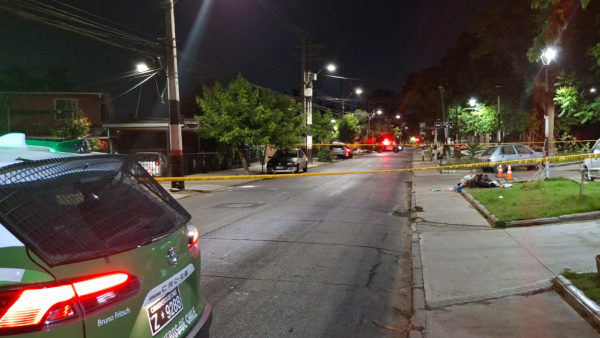 Hombre baleado en La Reina