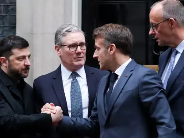 Alemania, Reino Unido y Francia respaldan a Zelenski