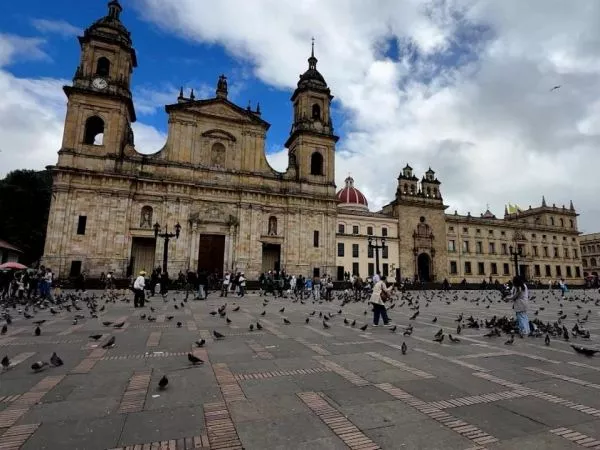 Plaza de Bolívar en Bogotá, Colombia