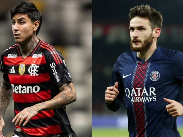 Erick Pulgar y Khvicha Kvaratskhelia