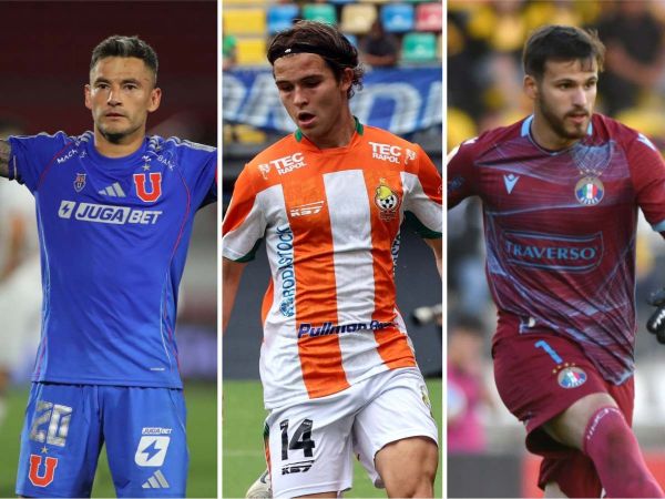 Jugadores de la Universidad de Chile, Cobresal, Audax Italiano y Palestino