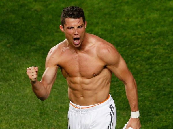 Cristiano Ronaldo y su físico en el Real Madrid