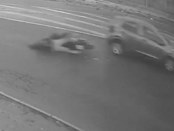 Choque motociclista en La Pintana