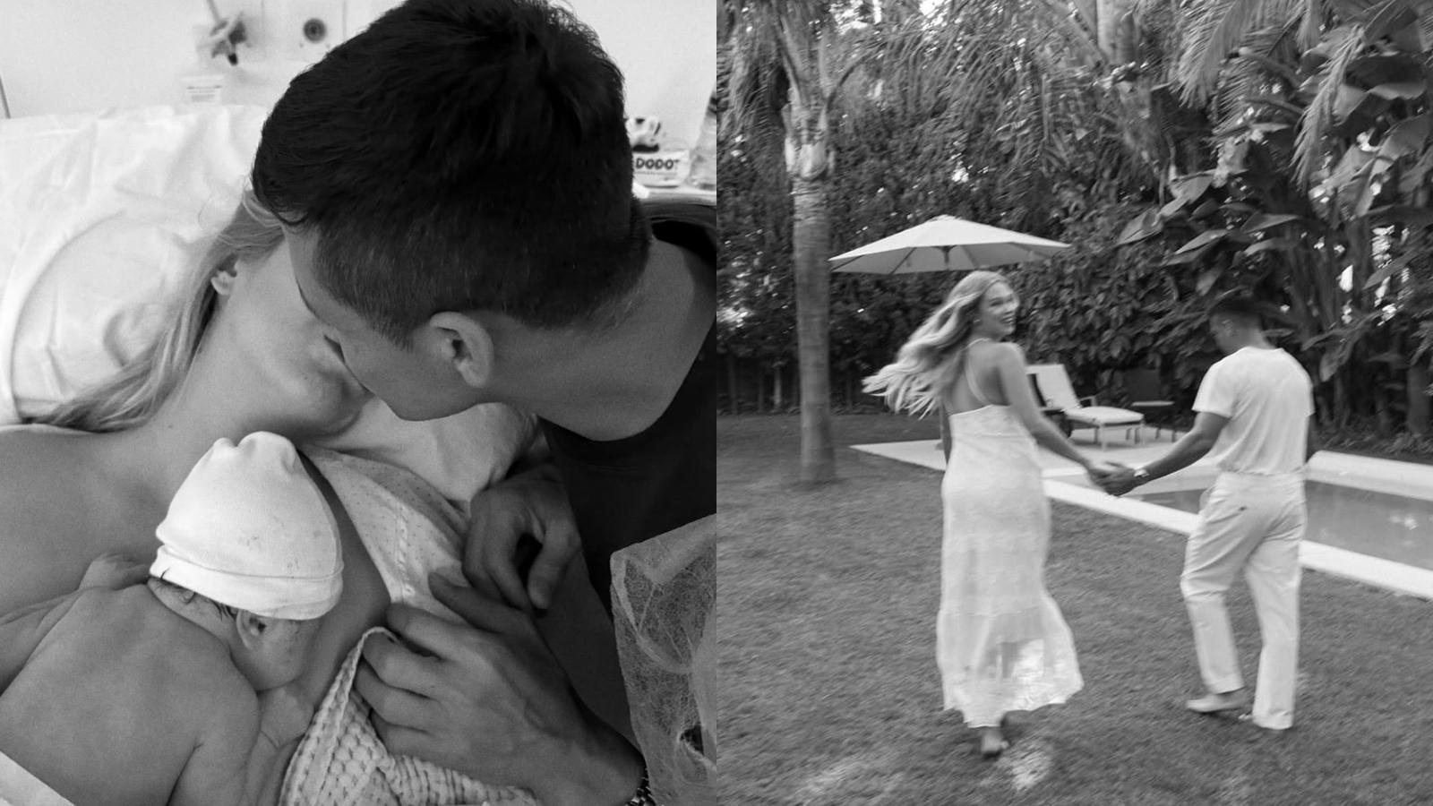 Alexis Sánchez y Alexandra Litvinova