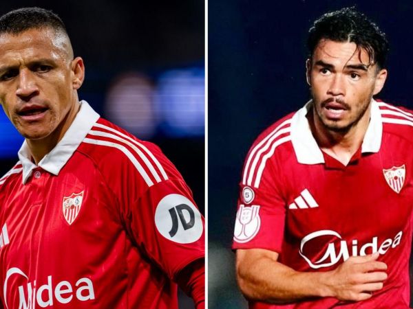 Alexis Sánchez y Gabriel Suazo